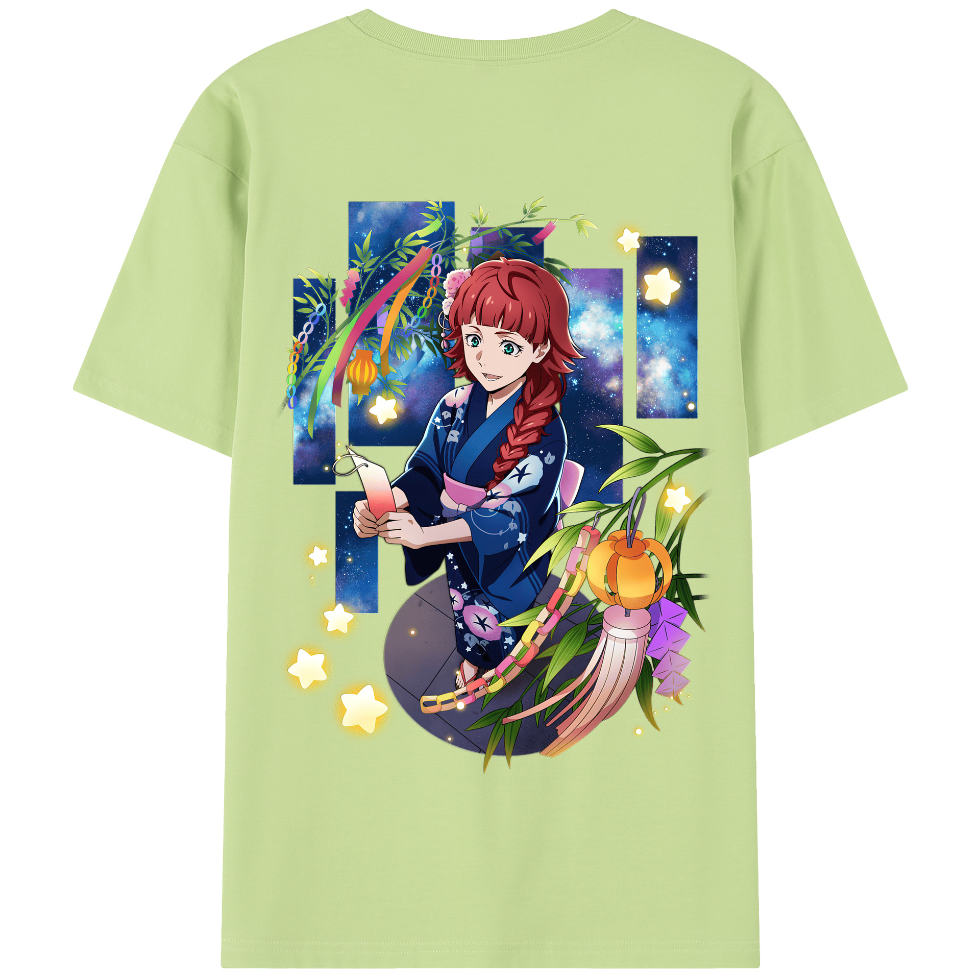 （画像用） 文豪ストレイドッグス Bungo Stray Dogs 綿100％半袖Tシャツ（背面プリント）